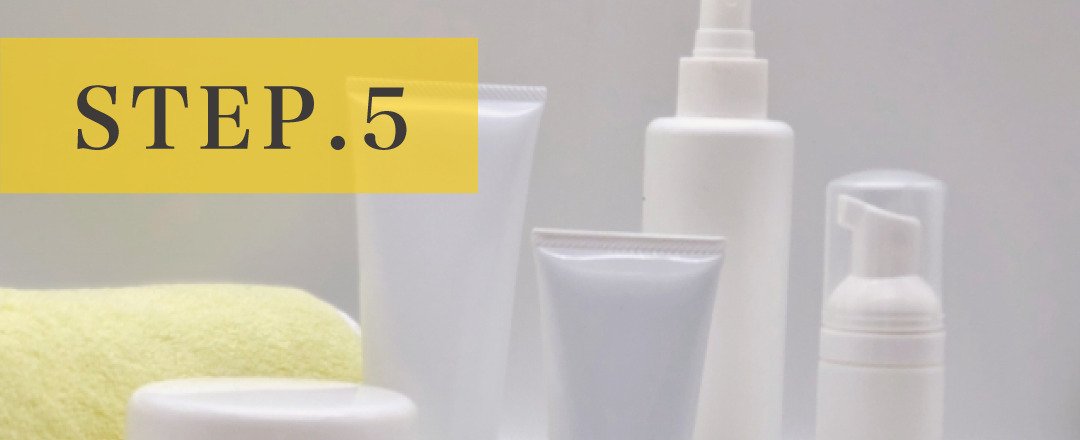 鼻下ひげ脱毛step5